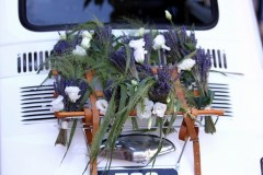 Mariage en Fiat 500 Blanche