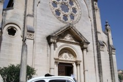 Mariage en Fiat 500 Blanche